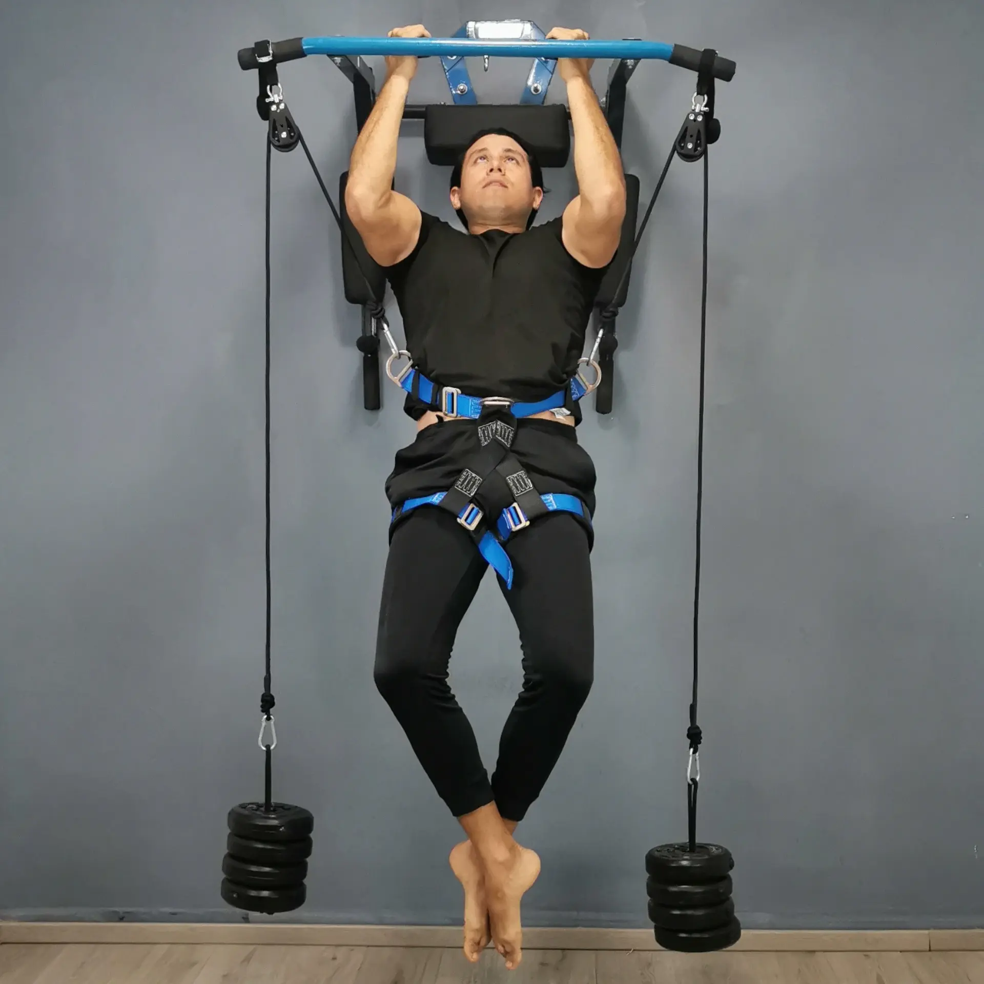 Starter Compact Home Gym Kit Front close-up, color general.